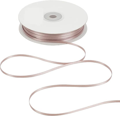 HUIHUANG Solid Color Satin Ribbon 1/8 inch x 100 Yards Roll Ribbon Double Faced by HUIHUANG