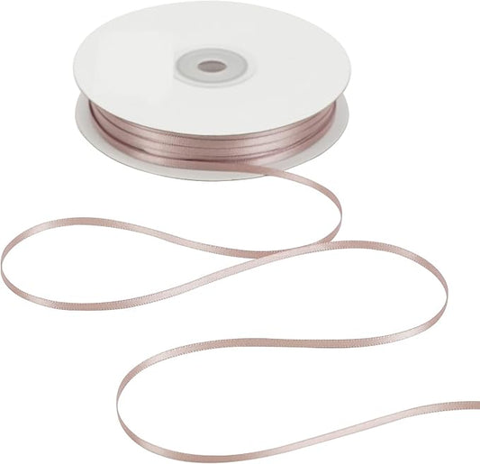 HUIHUANG Solid Color Satin Ribbon 1/8 inch x 100 Yards Roll Ribbon Double Faced by HUIHUANG