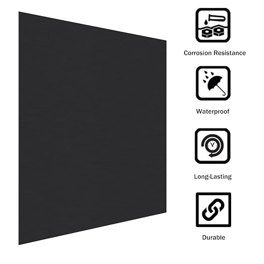 Anodized Aluminum Sheet Metal 12 x 12 x 1/16 Inch Black Anodized Aluminum Metal - Image 5