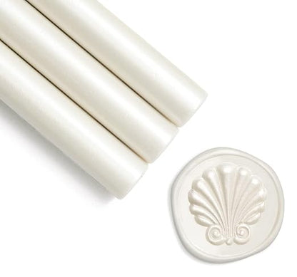 UNIQOOO Pearl White Glue Gun Sealing Wax Sticks by UNIQOOO