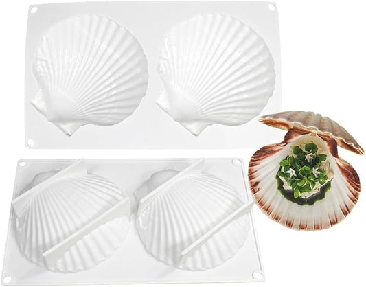 mostsom Big Sea Shell Silicone Baking Mold by mostsom