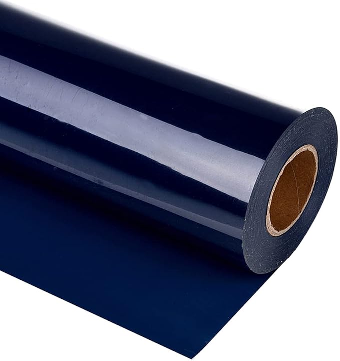 guangyintong Heat Transfer Vinyl Navy Blue HTV Rolls, Matte Surface HTV Vinyl by guangyintong