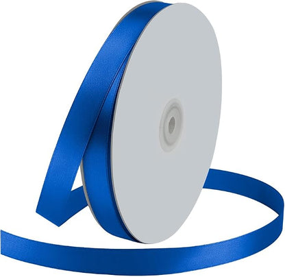 5/8" Wide x 100 Yards Single Face Polyester Satin Ribbon, Satin Ribbon by KMERLIFE