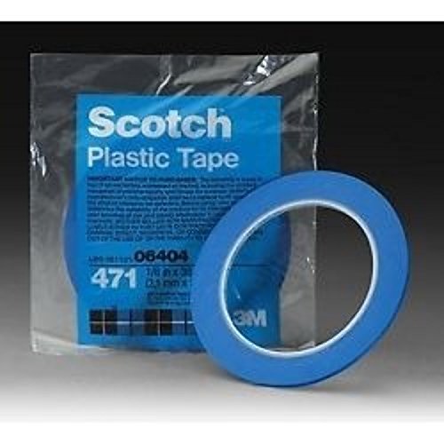 3M Vinyl Tape 471+, 1/8 in x 36 yd, 1 Roll, Fine Line Tape - Image 8