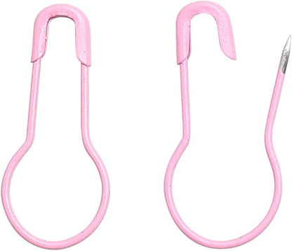 Colorful Metal Knitting Pins Stitch Markers Pear Shape Safety Pins - Image 5