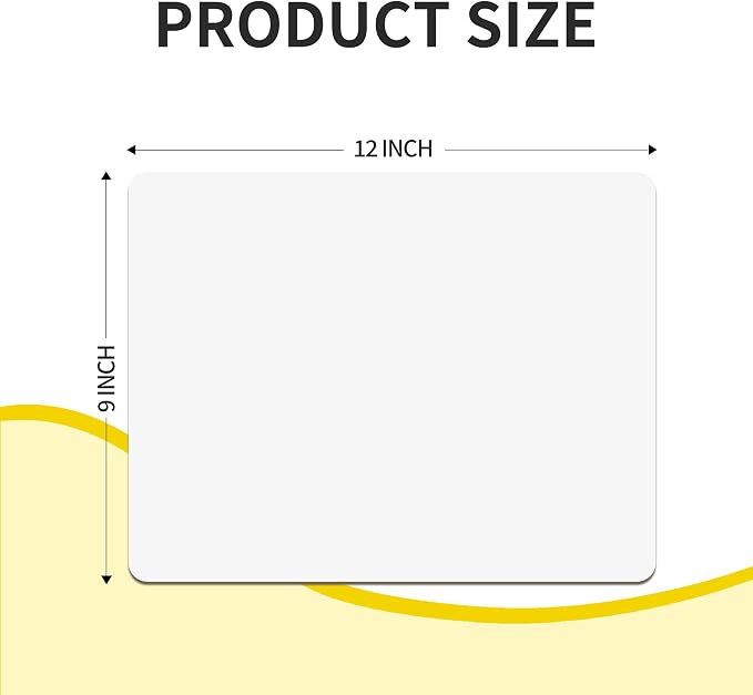 6 Pack Dry Erase Boards Classroom Pack Mini White Boards 9" x12”, Double Sided - Image 2