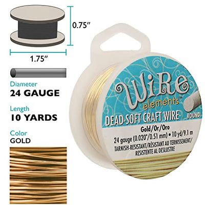 The Beadsmith Wire Elements Craft Wire – Tarnish Resistant, Soft Temper - Image 4