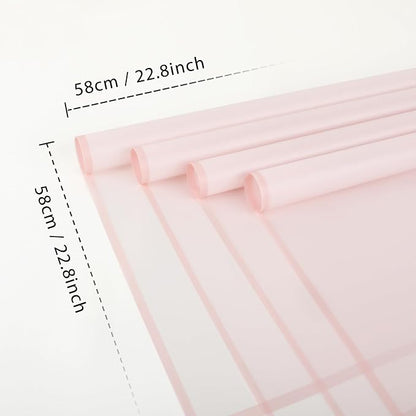 FUHITIM 20 Sheets Flower Wrapping Paper - Image 2