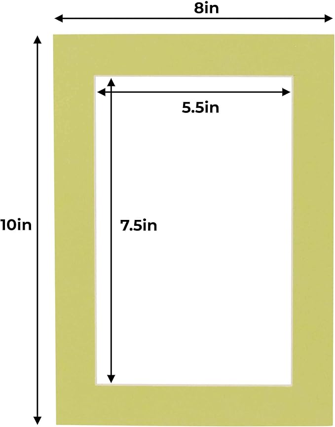 6x8 Mat for 8x10 Frame - Image 3