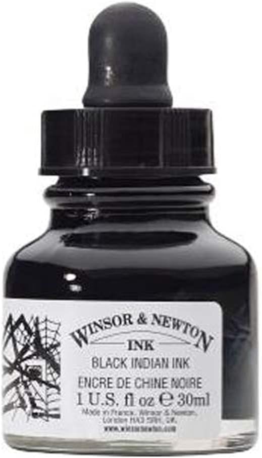 Winsor & Newton Drawing Ink, 30ml Bottle by WinsorNewton