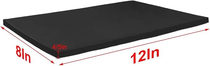 Foam Sheets with Adhesive Backing Foam Padding Neoprene Rubber Mat Closed Cell - Image 2