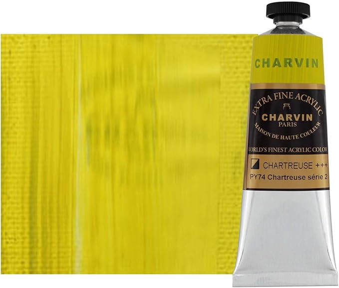 Charvin Extra Fine Professional Acrylic Paint - Image 2