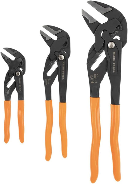 Klein Tools D53103KIT Adjustable Pliers Wrench Set, Compact High-Leverage by KleinTools