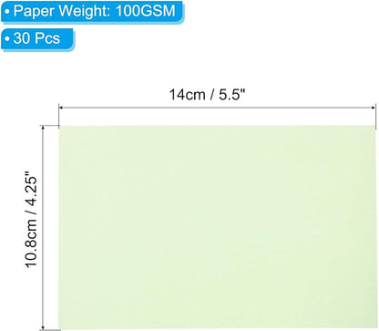 PATIKIL 30 Sheets Vellum Paper 4.25x5.5, Vellum Paper Printable Translucent - Image 2