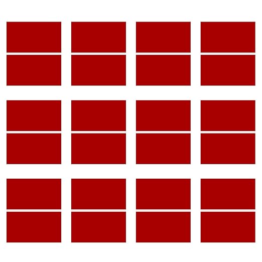 Laser Engraving Blank Red ABS Double Color Plastic Sheet, 11.8x6.49x0.05 inch by Frddiud