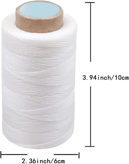 284 Yards Waxed Thread, 210D Heavy Duty Wax Upholstery Thread - Image 2