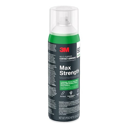 3M Max Strength 90 Contact Adhesive Spray, 12.6 oz – Low VOC Heavy Duty Glue - Image 7