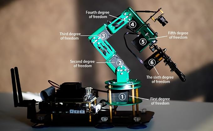 Yahboom Robot Arm Kit 6DOF for Raspberry Pi 5 AI Programmable Electronic DIY - Image 9