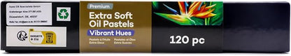 Mont Marte Extra Soft Oil Pastels Vibrant Hues Premium 120pc, Versatile Art - Image 8