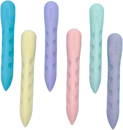 Colorful Erasers 3 Pack Pencil Erasers Grippable Erasers by Dreamm