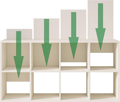 Wood Cube Storage Organizer Closet Cabinet - Image 9