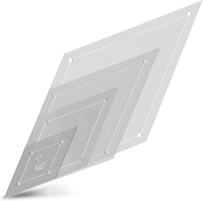 Quilting Acrylic Template Set | Precision Tools - Image 2