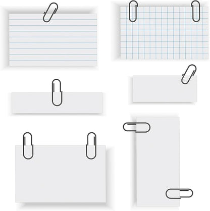 300Pcs Paper Clips and Binder Clips Set, Paper Clips, Binder Clips, Rubber Bands - Image 5