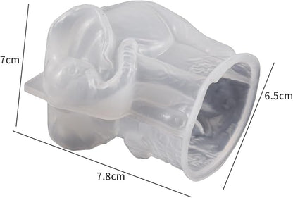 Elephant Cylinder Animal Resin Casting Silicone Mold - Image 3