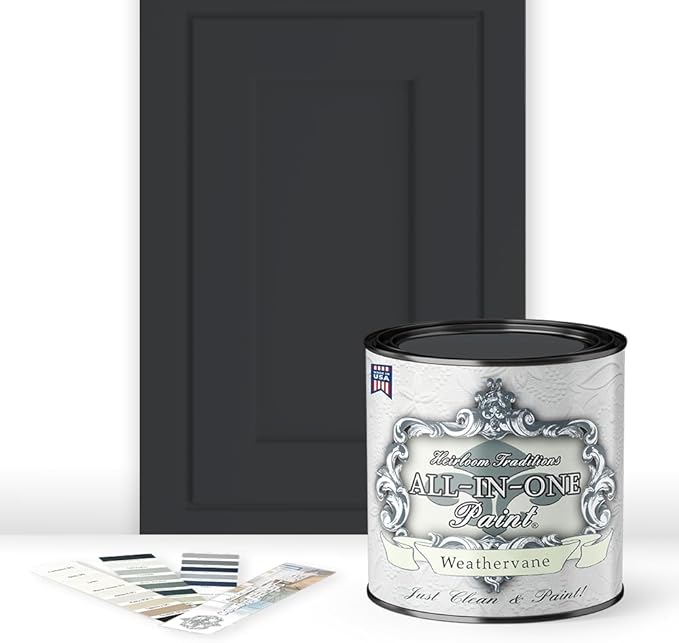 ALL-IN-ONE Paint, Durable cabinet and furniture paint. Built in primer and top by HeirloomTraditionsPaint
