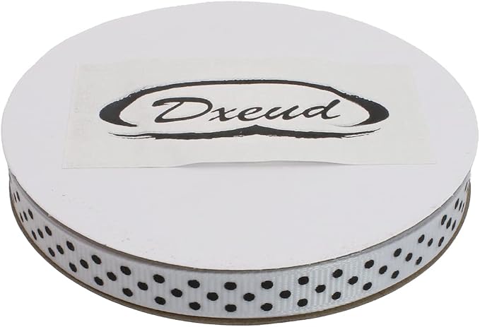 Polka Dot Grosgrain Ribbon 25 Yard Each Roll 100% Polyester - Image 3