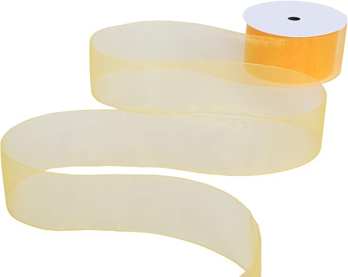 ITIsparkle 11/2" Inch Organza Ribbon 25 Yards-Roll Set - Image 3
