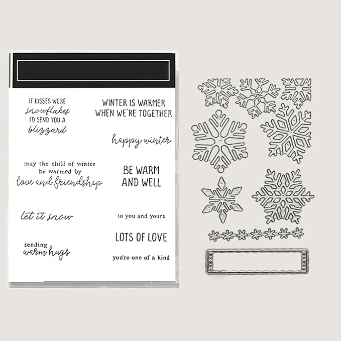 2025-2026 Stamps and Dies for Card Making, Stamps and Dies Set 2025 for by HITKUZ
