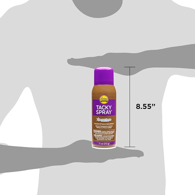 Aleene's Repositionable Tacky Glue Spray, All-Purpose, Temporary Bond Adhesive - Image 6