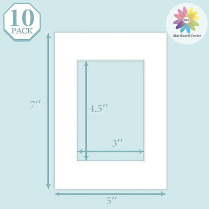 MBC Mat Board Center, 10 Pack 5x7 - Image 3
