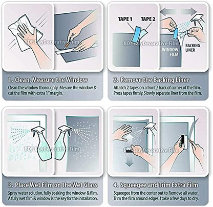 BDF EXNA20 Exterior Window Film Daytime Privacy and Heat Control Natural Black - Image 5