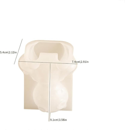 Doll & Ghost 3D Animal Candle Making Molds - Image 3