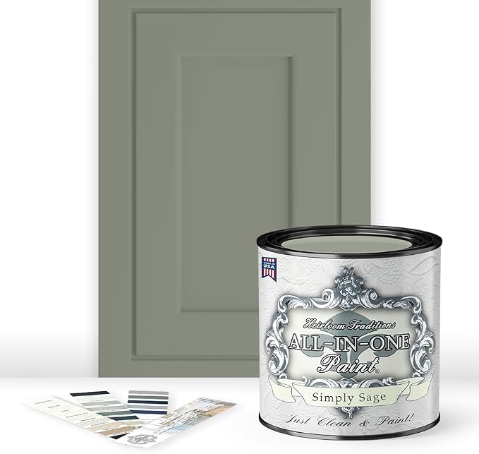 ALL-IN-ONE Paint, Durable cabinet and furniture paint. Built in primer and top by HeirloomTraditionsPaint