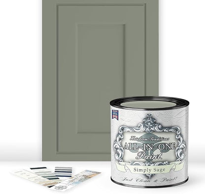 ALL-IN-ONE Paint, Durable cabinet and furniture paint. Built in primer and top by HeirloomTraditionsPaint