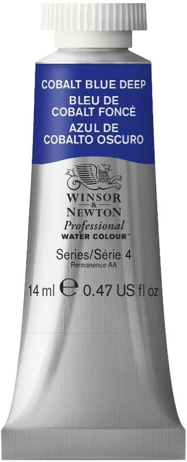 Winsor & Newton Professional Water Colour Paint, 0.47-oz Tube, Cobalt Blue Deep by WinsorNewton