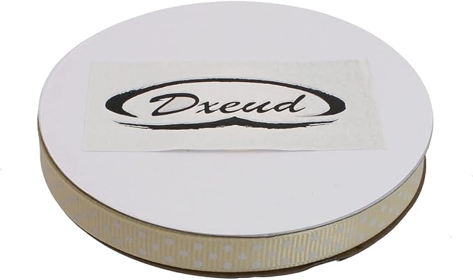 Polka Dot Grosgrain Ribbon 25 Yard Each Roll 100% Polyester - Image 3