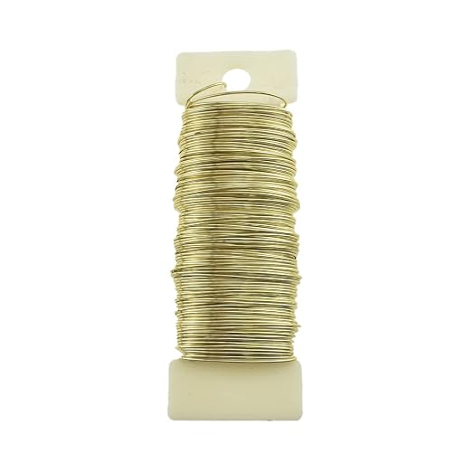 HAHIYO 22Gauge Golden Floral Wire by HAHIYO