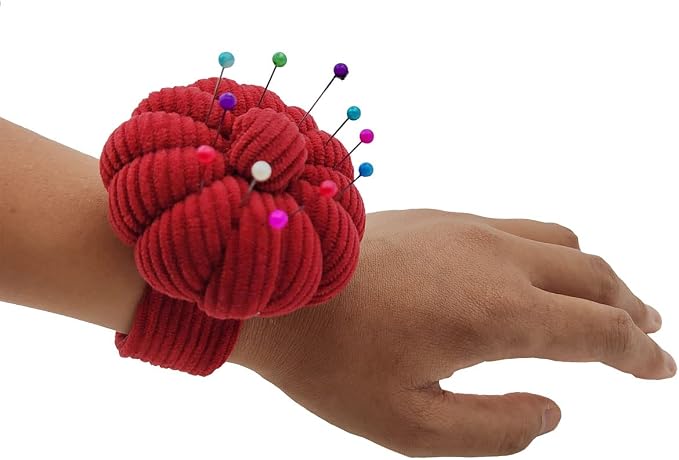 Wrist Pin Cushion Pincushions Needlework DIY Handcraft Needles Holder - Image 4