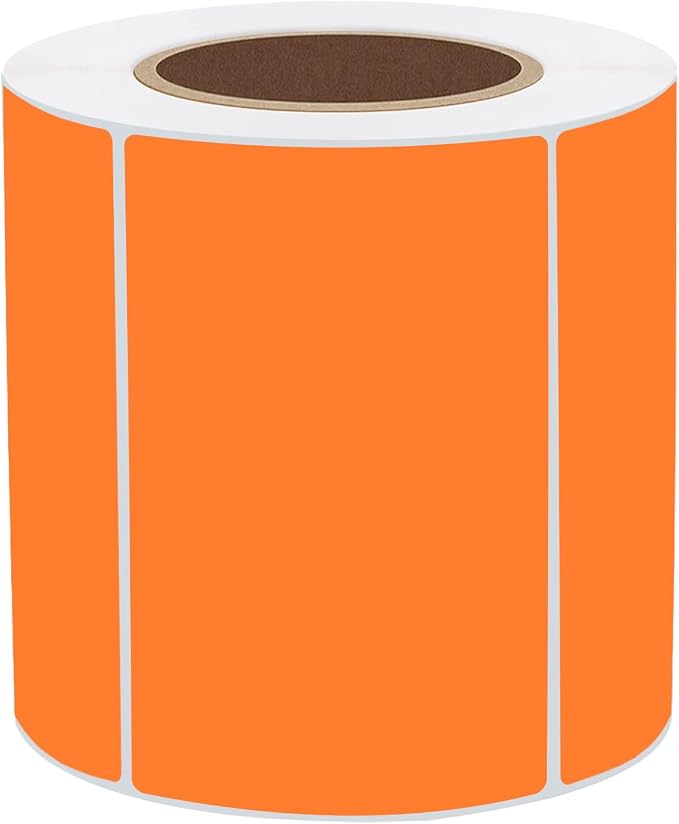 STARLIBOO 3x2 inch Color Direct Thermal Label Stickers by STARLIBOO
