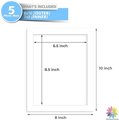 MBC Mat Board Center, 5 Pack 8x10 - Image 3
