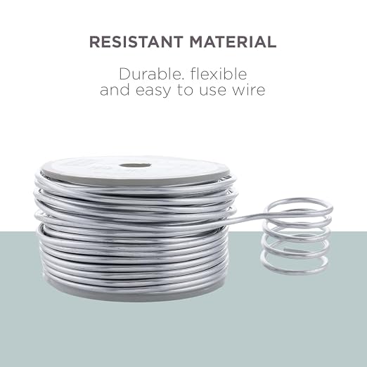 UTILE Armature Aluminum Wire 80 ft 10 Gauge 3.2 mm Anodized Craft Bendable Wire - Image 3