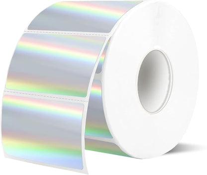 2.25"x1.25" Direct Thermal Labels, Holographic Thermal Printer Labels by Unknown