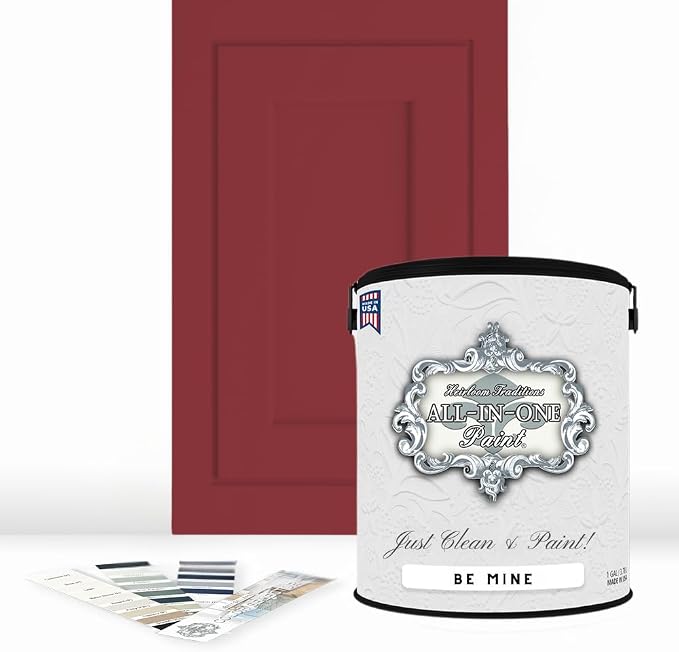 ALL-IN-ONE Paint, Durable cabinet and furniture paint. Built in primer and top by HeirloomTraditionsPaint