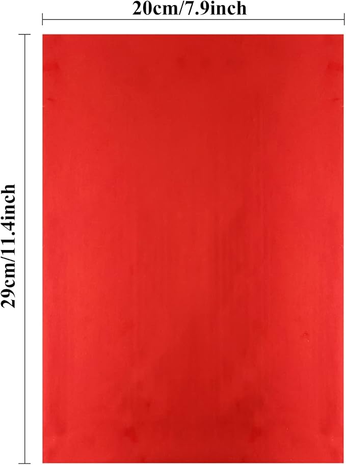 Briartw 20x29cm Hot Foil Paper 50 Sheets Pack Toner Reactive Foil Hot Stamping - Image 2