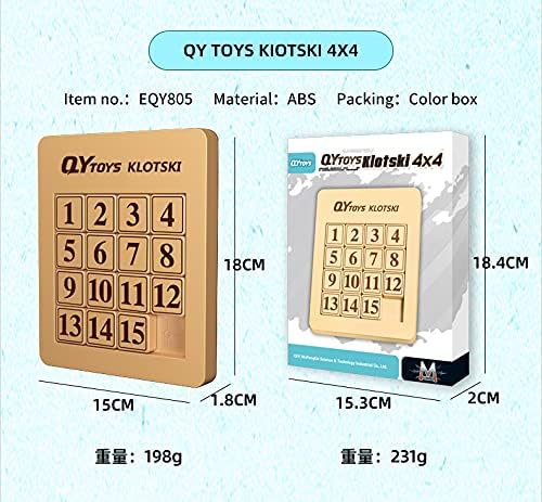Cuberspeed magnetized Klotski Puzzle Slide Number Puzzle Puzzle Brain Teasers - Image 6