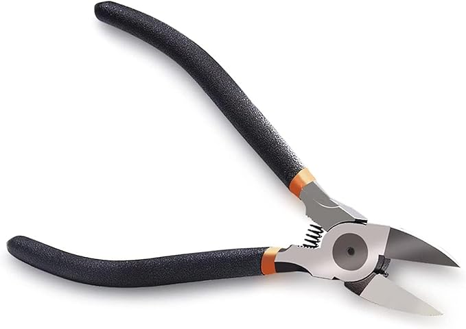 BOENFU 6 Inches Wire Cutters Heavy Duty Snips Flush Cut Side Cutters Pliers by BOENFU